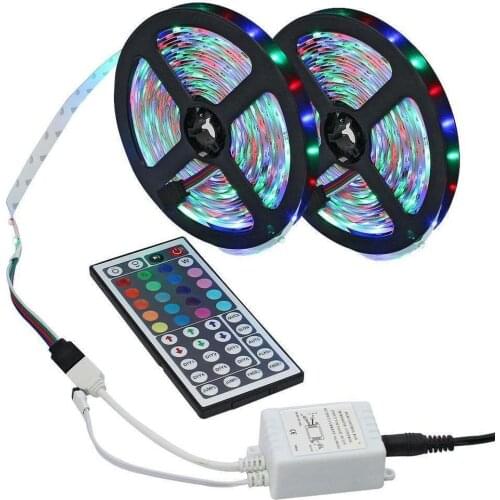 5M/Each DC 12V 600 LEDS 3528 SMD RGB Long Service Time LED Super Brightness Flexible Light Strip