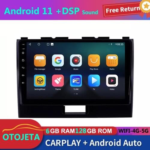 For Suzuki Wagon R 2015 2016 Car Radio Stereo GPS Navigator 6GB Ram 128GB Autoradio 2Din Android 11 Bluetooth Multimedia Player