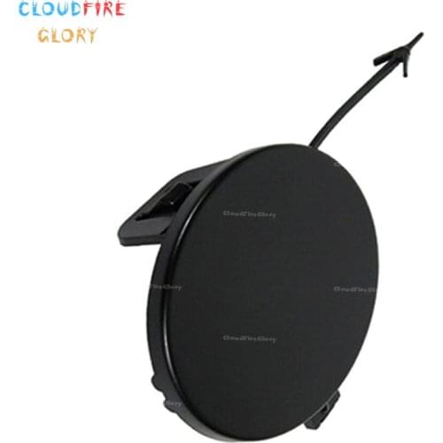 CloudFireGlory Front Bumper Tow Hook Plug Tow Eye Cap Unpainted 5NJ61TZZAC For Jeep Cherokee 2014 2015 2016 2017