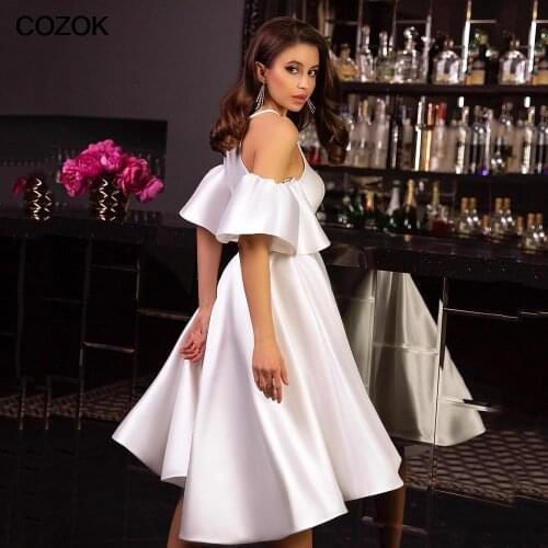 Атласные свадебные платья COZOK China At AliExpress