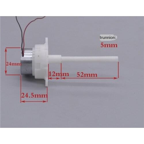 DC:gear motor/long shaft/plastic rod motor/rotation/12v lzx
