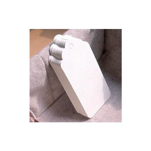 DONYAMY Wholesale Scallop Blank Cardstock price Tag, Hang tag,labels,Place Card 500pcs/lot