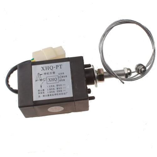 Holdwell Engine Stop Solenoid DC 24V EDS-Electric Throttle Adjuster XHQ-PT