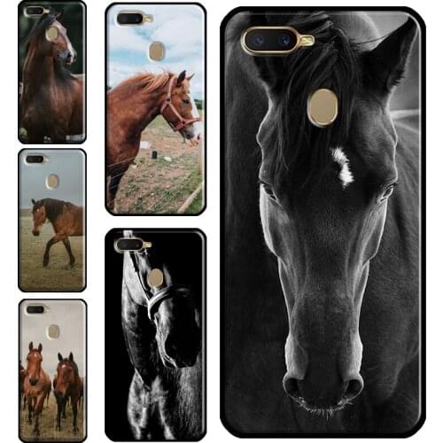 Horse Animal Phone Case For OPPO A5S A3S A1K A15 A52 A72 A83 F5 F7 A5 A9 A31 A53 2020 Reno 2 Z 4 Pro