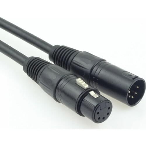 2pcs/lot high quality 10 meters dmx cable for moving head par light laser light dmx console 10m DMX signal line three core cable