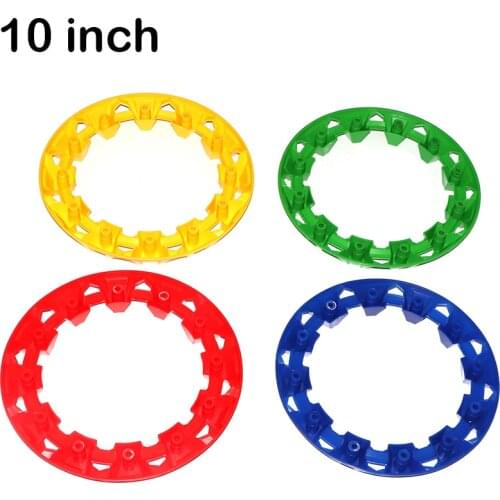 10-inch ATV Wheel Trim Hub Protection Decor Rim Cap Universal Vehicle All Terrain wheel Plastic Cover fit to 10 inch tires