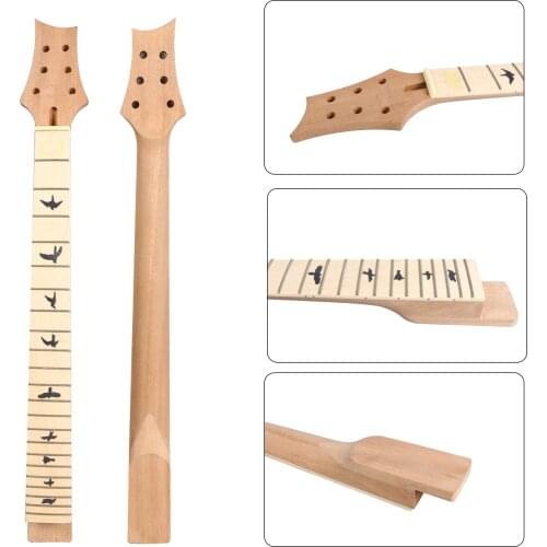 P7 22 frets 628mm 24.75 inch One electric guitar neck mahogany wood and maple fingerboard also can choose 648mm 25.5inch