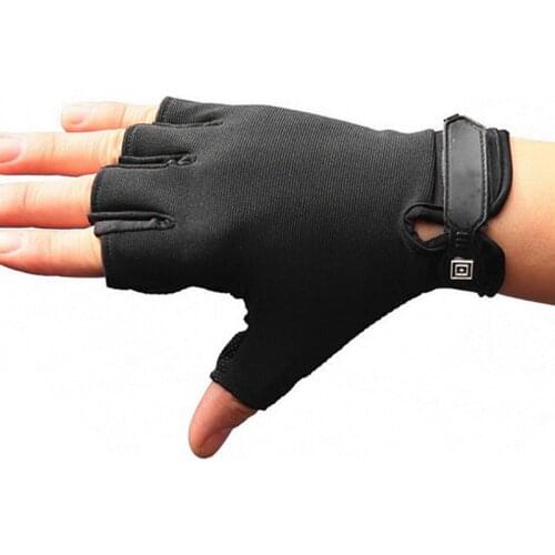 Professional Gym Fitness Breathable Anti-Slip Women Men Half Finger Summer Fishing Cycling Fingerless Gloves Female Bicycle Bike