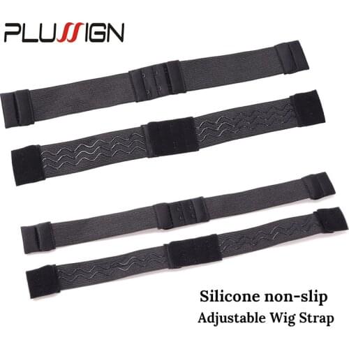 Plussign Wholesale 6Pcs 12Pcs Anti Slip Wig Band With Non Slip Belt 2.5/3.5Cm Width Adjustable Elastic Band For Wigs