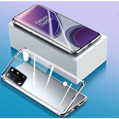 Shockproof Double-sided Glass Protective Case for OnePlus 8t Phone Back Cover Housing Shell Case With Lens Film for OnePlus 8t