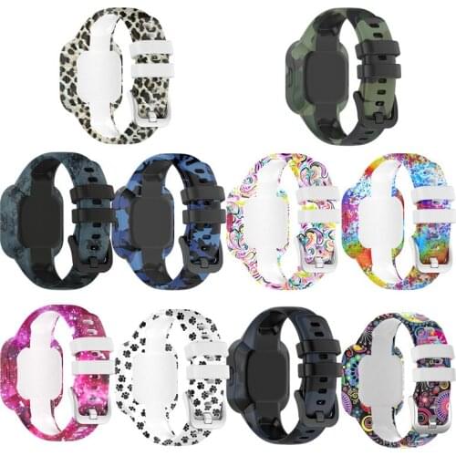 Band For Garminfit JR 3 Smart Watch Wristband Kids Strap Children Printed strap For Garmin Fit JR 3 vivofit Bracelet Accessories