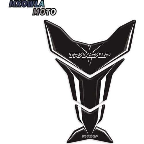 Motorcycle Carbon Fuel Gas Tank Cap Cover Pad 3d Sticker Protector For XL650V Transalp XL700V