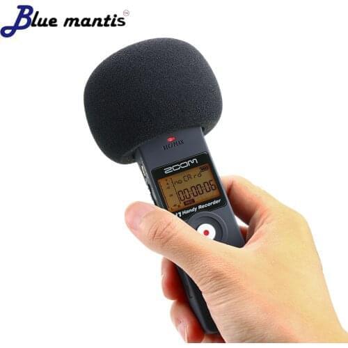 Blue Mantis Outside Dead Cat Artificail Furry Windproof Windscreen For Zoom H1 H1N Sponge Microphone Cover Foam Windshield