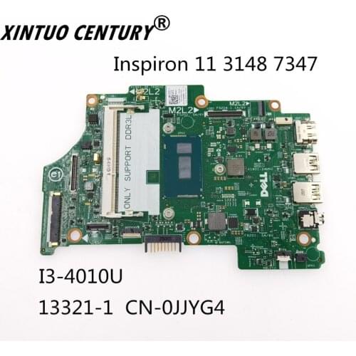 0JJYG4 JJYG4 CN-0JJYG4 laptop anakart SHELI Dell Inspiron 11 3000 3148 için 13 7347 i3-4010U CPU dizüstü bilgisayar 100% test