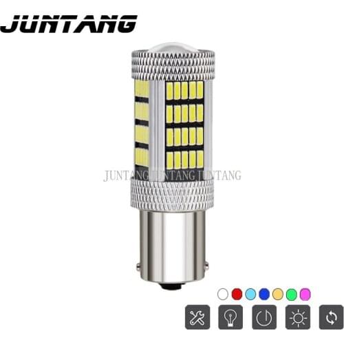 2pcs Car headlight Car LED brake light 1157 1156 4014 92led SMD 7440 BAY15D Reversing light Turn signal daytime running light