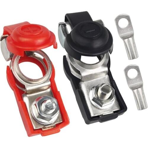 2Pcs/Pair Vehicle Car Battery Disconnect Terminal Power Isolator Cut Off Battery Switch For Truck Boat Yacht Marine