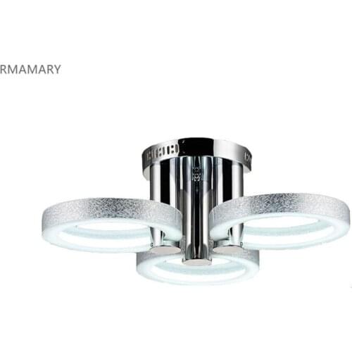 Acrylic Led ceiling light simple modern bedroom living room balcony ceiling lamp home acrylic Lamp round 110V 220V free shipping