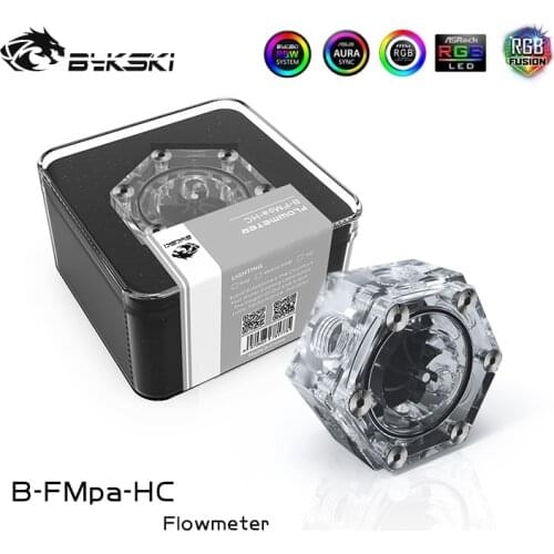 Bykski Water Flow Meter B-FMpa-HC G1/4