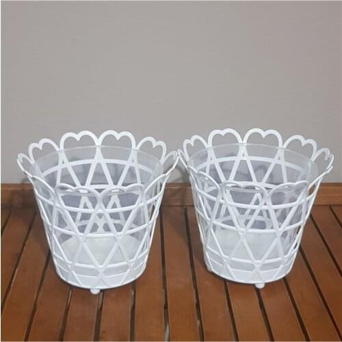 Orchid Flower Pot and Heart Case 3 Pcs