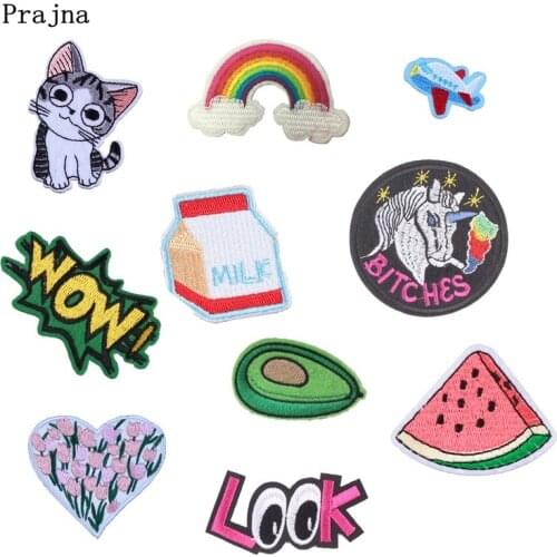 Earth Astronaut Iron On Patches For Clothing Cheap Cartoon Embroidery Patch Fabric Badge Stickers For Clothes Jeans Decoration