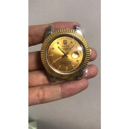 Watch Case Small Tuple Modified Watch Accessories Double Sapphire Professional Diver Watch 316L Steel Case 40mm