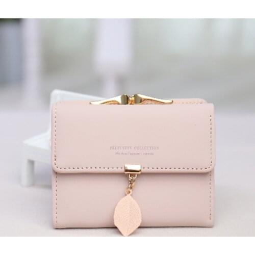 New High Quality Women Pu Leather Wallets Female Short Purses Big Capacity Hasp Purse Lady Small Fashion Clutch Coin Card Holder