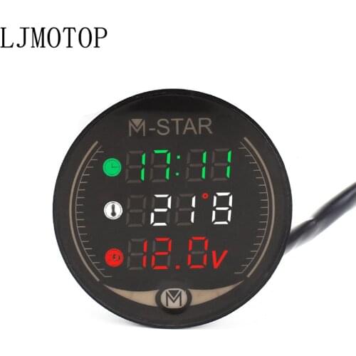 Motorcycle instrument LED Digital Display Meter waterproof For YAMAHA vmax 1200 1700 v max tenere 700 xtz700 xjr1300 Accessories
