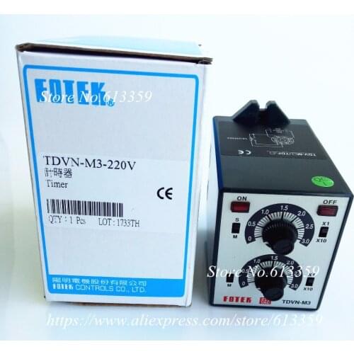 TDVN-M3-220V FOTEK Twin Timer 100% New Original TDVN-M3