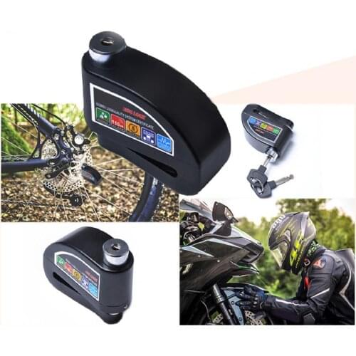 Brake Lock High-decibel Alarm Wide Application Alloy Anti-theft Scooter Lock for Motorcycle