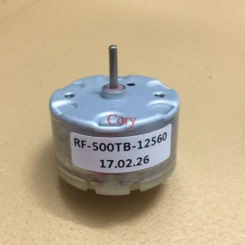 1PC Replacement RF-500TB-12560 5600RPM VCD DVD Axis Micro Motor 12V 2MM Shaft Diameter