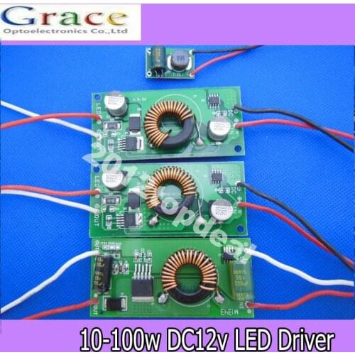 DC12V 24V 10w 20w 30w 50w Constant Current LED Driver for high power LED