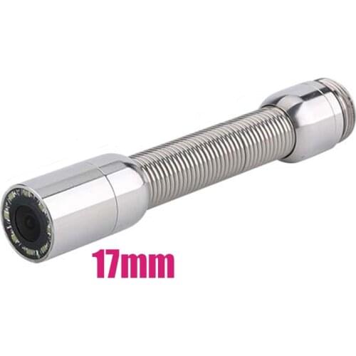 17mm Pipe Camera Head For F9117D 8LEDS Drain Swer Snake Camera Head