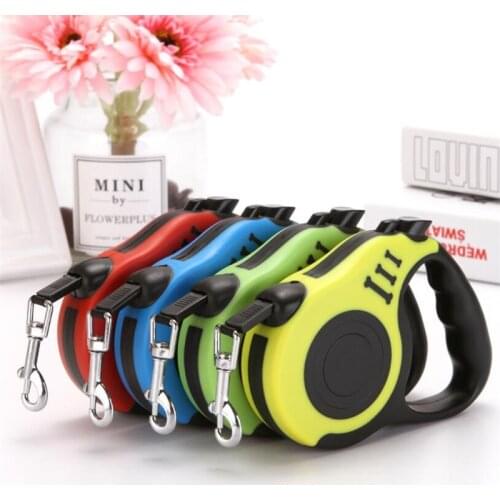 3m 5m Durable Leash Automatic Retractable Cat Lead Extension Puppy Walking Running Lead Roulette For Dogs