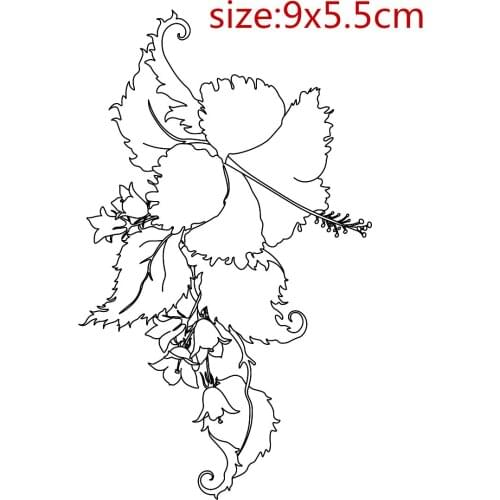 Flowers Transparent Silicone Clear Rubber Stamp Sheet Cling Scrapbooking DIY Cute Pattern Photo Album Paper Card Decor Stamp