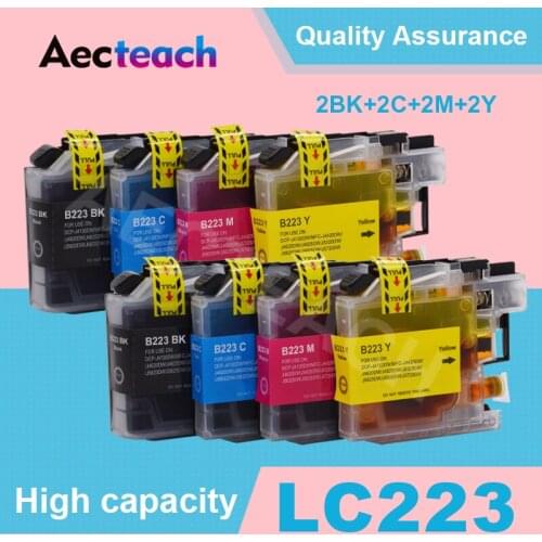 LC223 Ink Cartridge Compatible for Brother LC225 LC227 LC229 MFC J4420 J4620 J4625 J5320 J5620 J5625 J5720 J480 J680 J880 DW