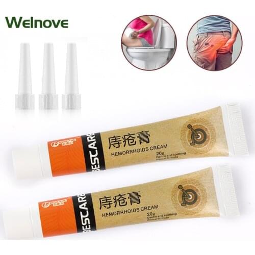 Chinese Medicine Hua Tuo Hemorrhoids Cream 20g Effective Treatment Internal External Hemorrhoids Piles Relieve Anal Fissure Pain
