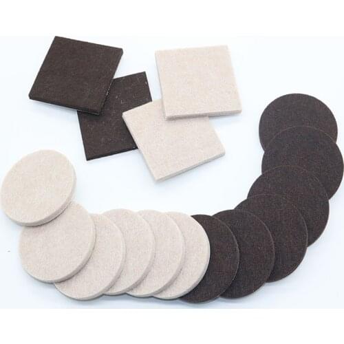 Chair Table Leg Felt Pads Self Adhesive Floor Scratch Protector Mute Non-slip Feet Mat DIY Furniture Accessories Thicken