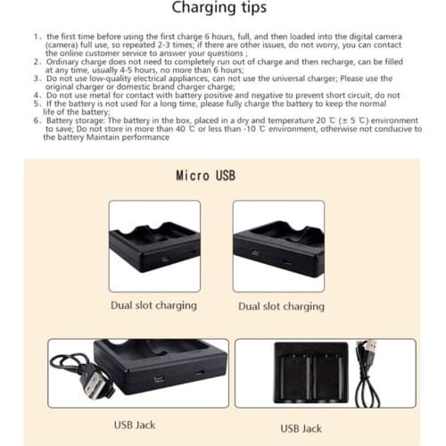 NP-BX1 Battery Charger Dual Slot Fast Charging Adapter for sony FDR-X1000VR X1000V X3000R RX100 RX100M2 RX100M3 Camera