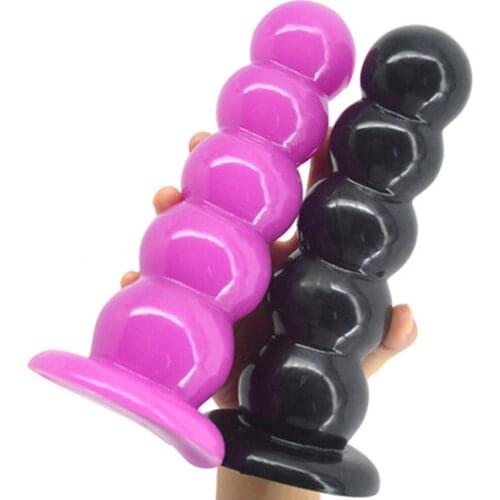 Huge Anal plugs Big Butt Plug Anal Beads Dildo With Sucker Sex Products Masturbation Sex Toys For Women Male Prostate Massager