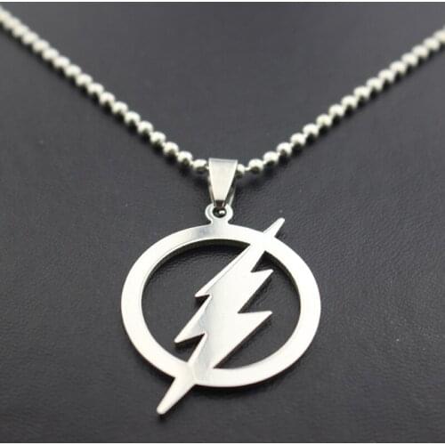 Freeshipping High quality titanium steel flash sautoir necklace 20pcs/lot movie necklace