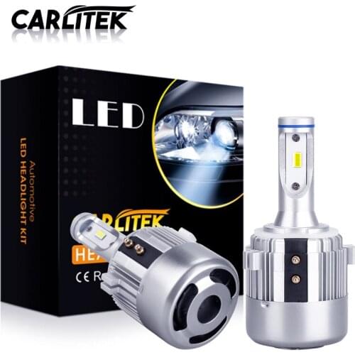 Carlitek 20000LM 120W H7 Auto car Bulb Mini led moto Low Beam CSP Chips for VW Golf 6 Golf 7 Passat Touran Tiguan T-ROC LED XQ