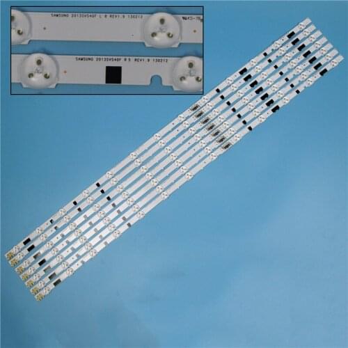 832mm 14 Piece/Set LED Array Bars For Samsung UE40F5030AW UE40F5030AS 40 inches TV Backlight LED Strip Light Matrix Lamps Bands