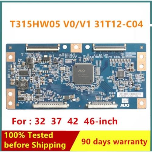 1pcs/ lot Original T315HW05 V0/V1 CTRL BD 31T12-C04 Logic board 32" 37" 42" 46" Free Shipping