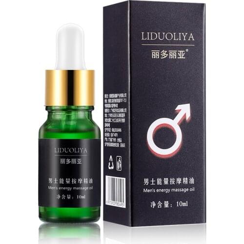 Herbal Enlarge Penile oil Male Retardant Enlargement Essence oil Sexual Products Fast Effective Growth Thickening Delay oil 10ml