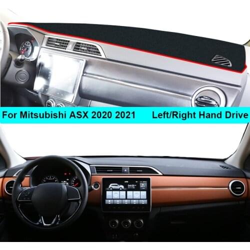 Car Inner Dashboard Cover Dash Mat Carpet For Mitsubishi ASX 2020 2021 Dashmat Dashboard Cover Sun Shade Anti-sun Pad Cushion