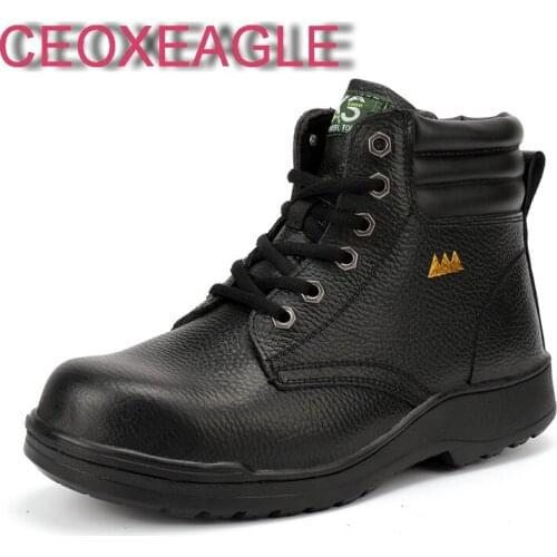 High Quality Men Military Boots Platform Sneakers Work For Mens Waterproof Slip Resistant Summer Mens Shoes Plus Size 36-49 2021