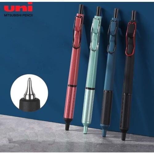 Japanese UNI SXN-1003 Push-type Ballpoint Pen Low Center of Gravity Metal Rod Ultra-fine Oil Pen Writing Smoothly 0.28/0.38mm