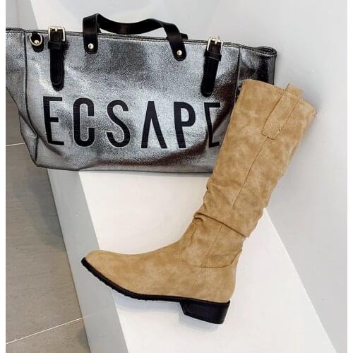 Womens winter warm comfortable boots womens party shoes womens fashion high heels lace up boots womens shoes