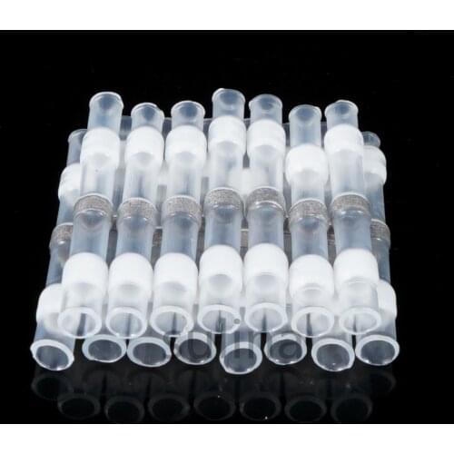 10/50PCS Waterproof Solder Seal Sleeve Splice Terminals Heat Shrink Electrical Wire Connector Butt Connectors Kit Assortment