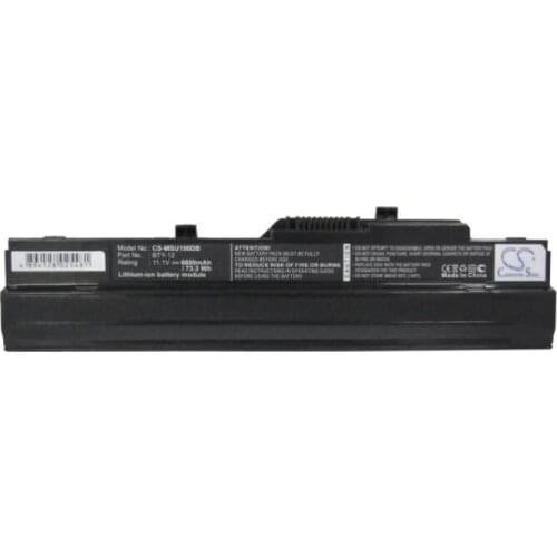 Cameron Sino 6600mAh battery for ADVENT 4211 4212 14L-MS6837D1 3715A-MS6837D1 6317A-RTL8187SE BTY-S12 TX2-RTL8187SE